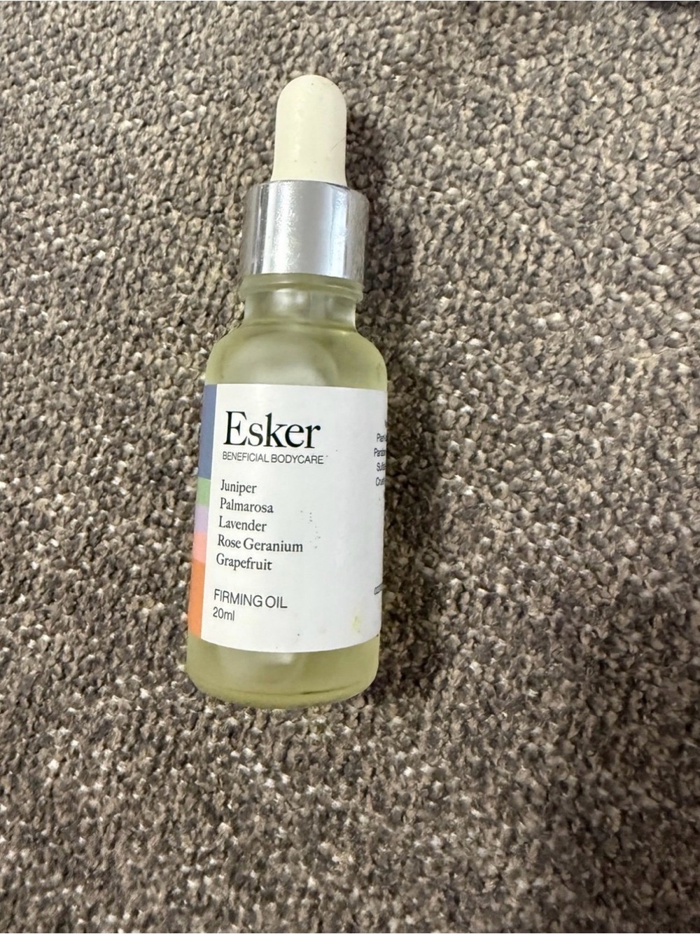 Firming Oil Serum — Cream Dropper Bottle